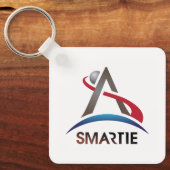 Smartie Logo Artemis Kunst Sleutelhanger (Voorkant)