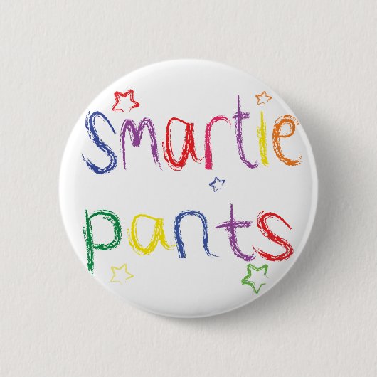 Smartie Pants leuke felicitaties Ronde Button 5,7 Cm (Voorkant)
