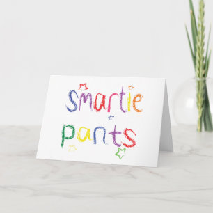 Smartie Pants plezier gefeliciteerd Kaart