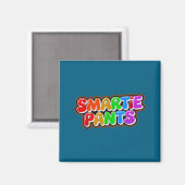 Smartie Pants Squad Smarty Educatieve Illustratie Magneet (Voorkant / Achterkant)
