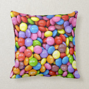 Smarties achtergrond kussen
