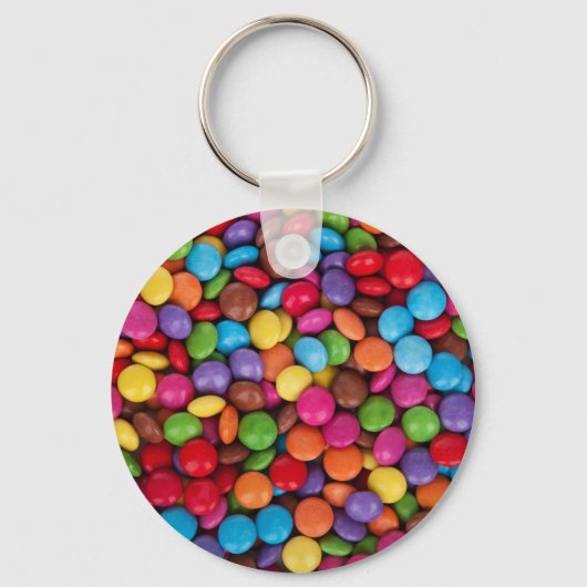 Smarties Multicolored Sweets Sleutelhanger (Voorkant)