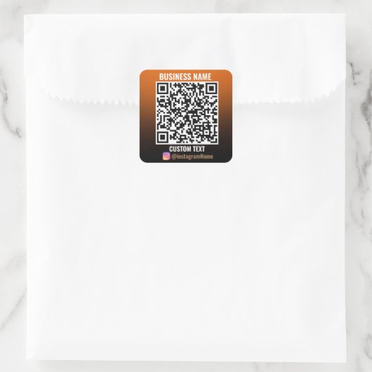 SmartLink: Business QR Code Sticker (Tas)