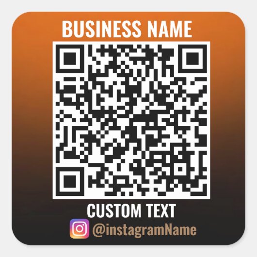 SmartLink: Business QR Code Sticker (Voorkant)