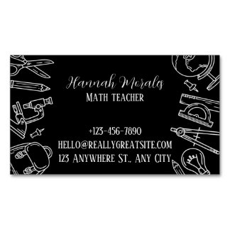 SmartMath Tutoring Services Magnetisch Visitekaartje