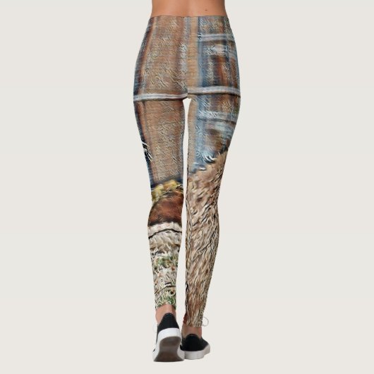 SmartMix Animal - Capybara Leggings (Achterkant)