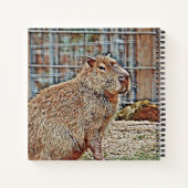 SmartMix Animal - Capybara Notitieboek (Achterkant)