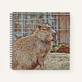 SmartMix Animal - Capybara Notitieboek (Voorkant)