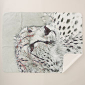 smartmix animal-cheetah sherpa deken (Voorkant (horizontaal))