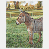 smartmix animal - donkey 1 fleece deken (Voorkant)