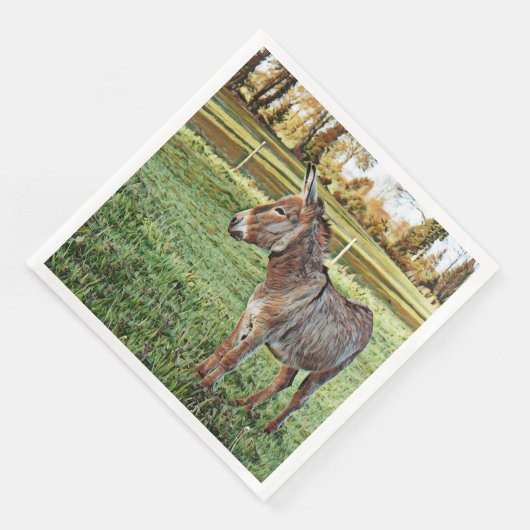 smartmix animal - donkey 1 servet (Hoek)