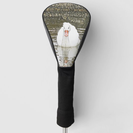SmartMix Animal - Swan Golfheadcover (Voorkant)