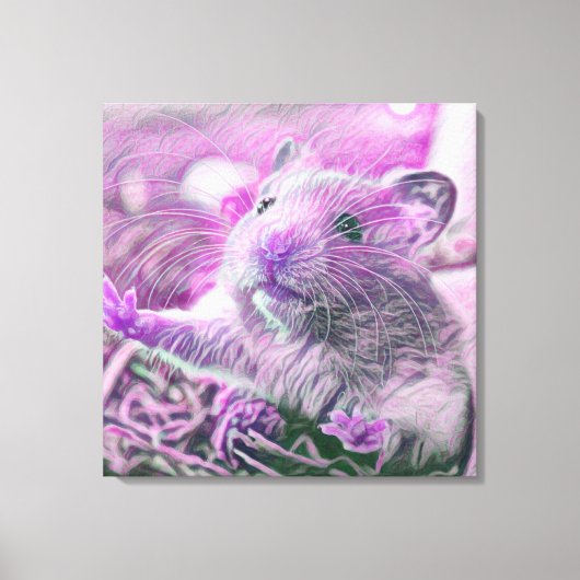 smartmix dierhamster canvas afdruk (Voorkant)