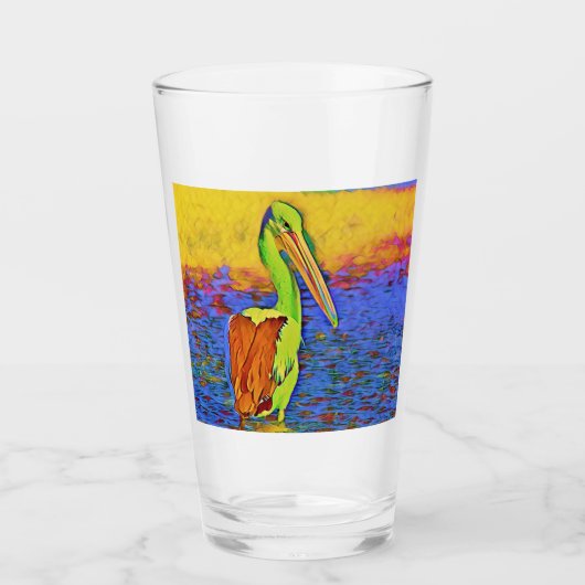 smartmix van dier - pelicaan glas (Voorkant)