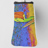 smartmix van dier - pelicaan golfheadcover (Draai 90)