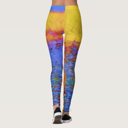 smartmix van dier - pelicaan leggings (Achterkant)