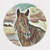 smartmix van dierlijk paard 2 labels (Design 1)