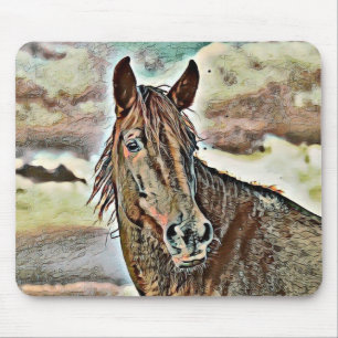 smartmix van dierlijk paard 2 muismat