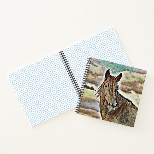 smartmix van dierlijk paard 2 notitieboek (Binnen)