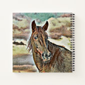 smartmix van dierlijk paard 2 notitieboek (Achterkant)