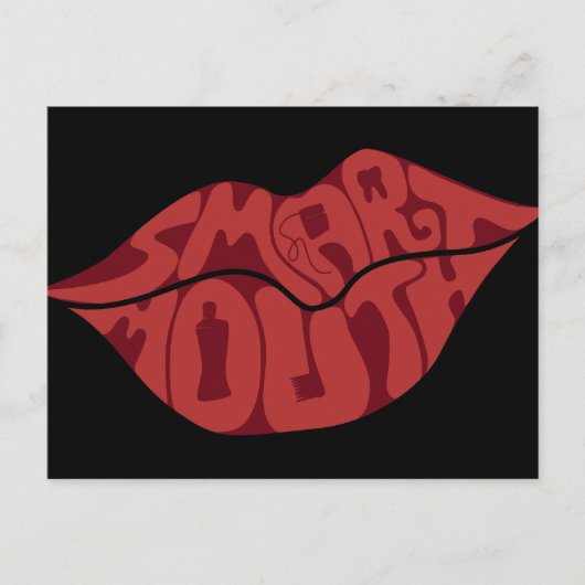 Smartmouth Briefkaart (Voorkant)