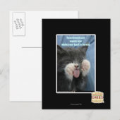 Smartmouth kat briefkaart (Voorkant / Achterkant)