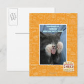 Smartmouth kat briefkaart (Voorkant / Achterkant)