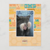 Smartmouth kat briefkaart (Voorkant)