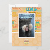 Smartmouth kat briefkaart (Voorkant / Achterkant)