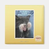 Smartmouth kat magneet (Voorkant)