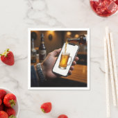Smartphone Bier Mok Servet (Insitu)