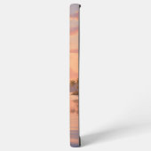 Smartphone case with sea sunset illustration samsung galaxy hoesje (Linkerkant)