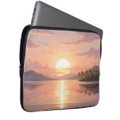Smartphone case with sunset illustration (Voorkant Rechts)