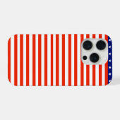 Smartphone case with USA flag iPhone Hoesje (Achterkant horizontaal)