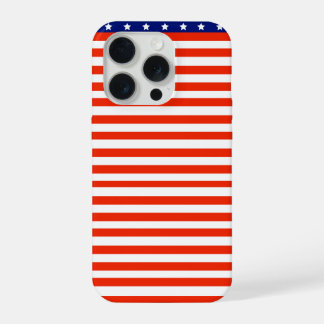 Smartphone case with USA flag iPhone 15 Pro Case