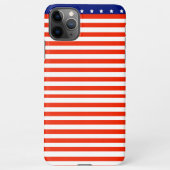 Smartphone case with USA flag iPhone Hoesje (Achterkant)