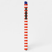 Smartphone case with USA flag iPhone Hoesje (Linkerkant)