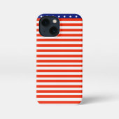 Smartphone case with USA flag iPhone Hoesje (Achterkant)