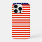 Smartphone case with USA flag iPhone Hoesje (Achterkant)