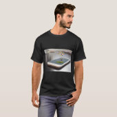 Smartphone componeren kunst t-shirt (Voorkant volledig)