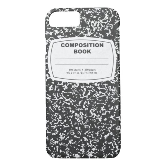Smartphone Composition notebook Hoesje Beste verko (Achterkant)