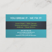 Smartphone Express Reparatie Visitekaartje (Achterkant)