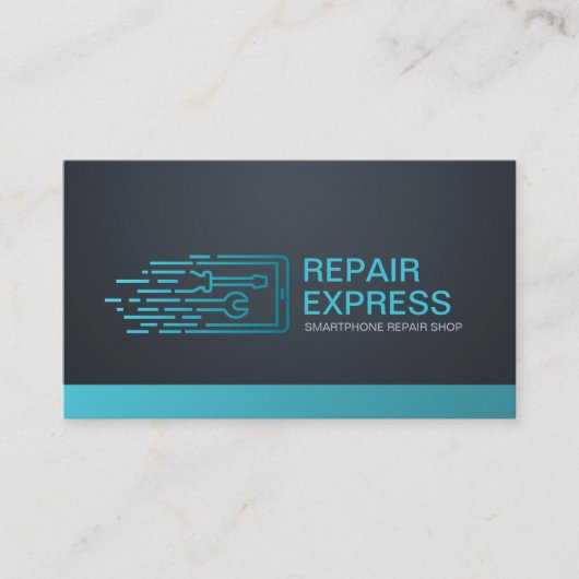 Smartphone Express Reparatie Visitekaartje (Voorkant)