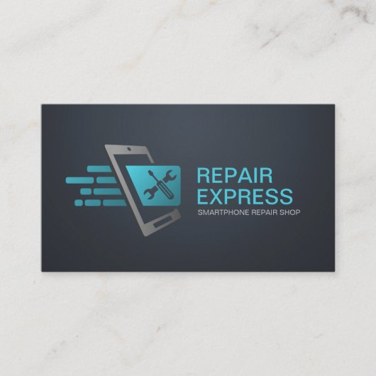 Smartphone Express Reparatie Visitekaartje (Voorkant)