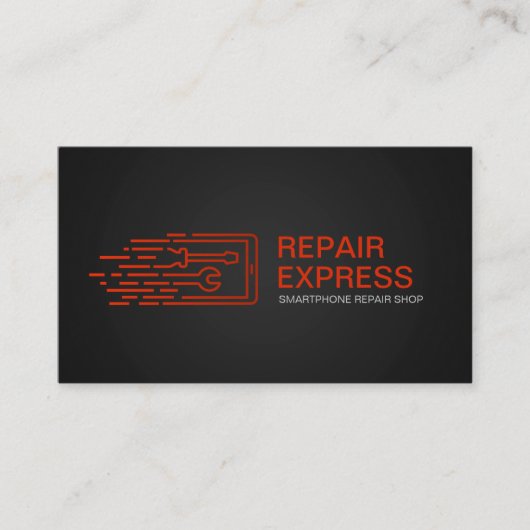 Smartphone Express Reparatie Visitekaartje (Voorkant)