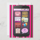 SmartPhone-feestdagen Kaart (Voorkant)