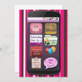 SmartPhone-feestdagen Kaart (Voorkant / Achterkant)