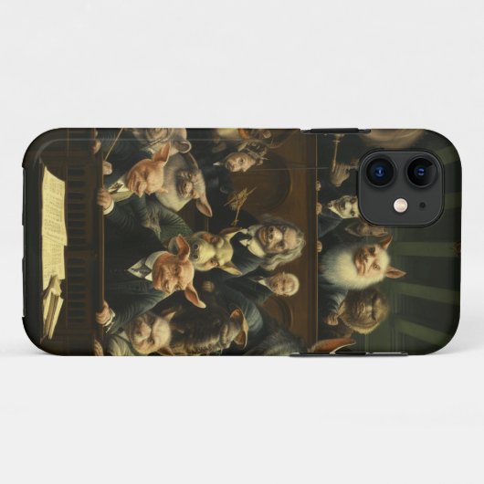 Smartphone Hoesje - dierencongres (Achterkant (horizontaal))