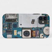 smartphone main board technology computer electro Case-Mate iPhone case (Achterkant (horizontaal))