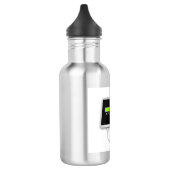 Smartphone-oplading met energiebank waterfles (Links)
